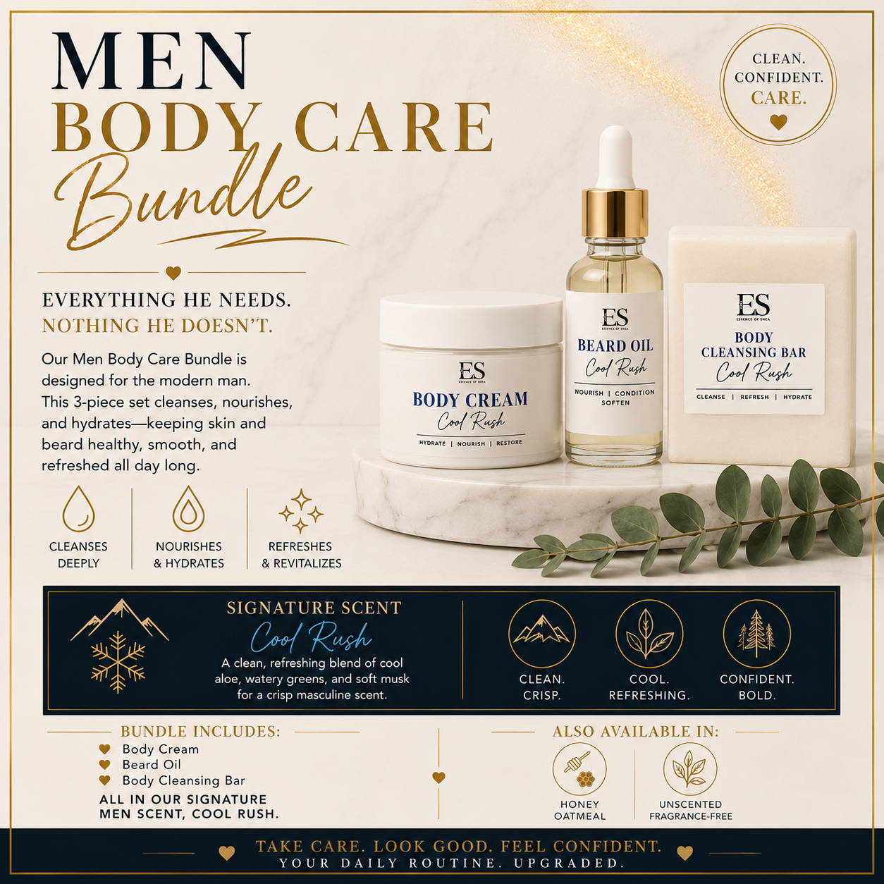 Men Body Care Bundles