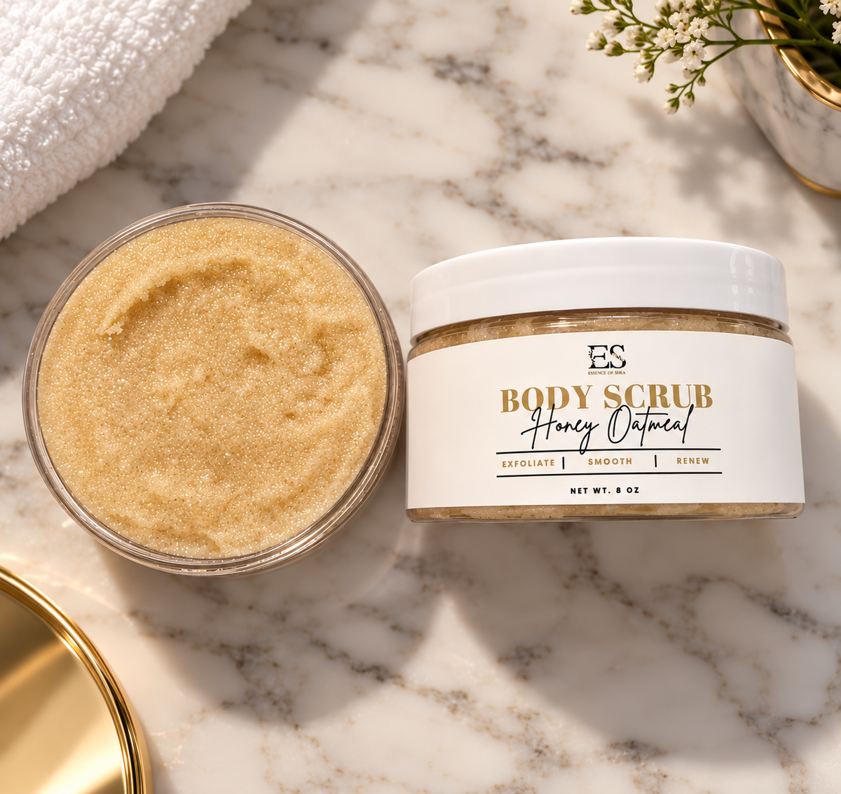 HONEY OATMEAL BODY SCRUB